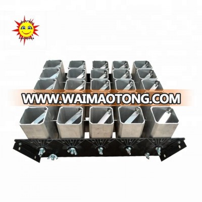 Factory price 2 inch 25 shots single shot happiness fireworks mortars racks shells display racks